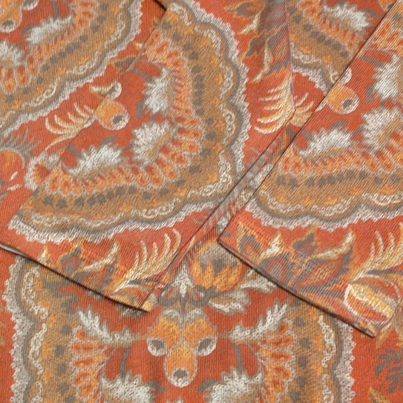 Soft surroundings Spice Market Top Size L earthy Bohemian - Picture 6 of 10